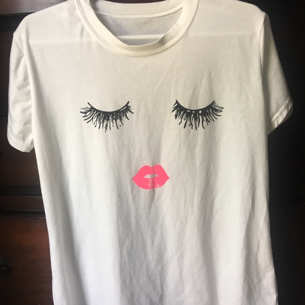 3/$15 Eyelash T-shirt
